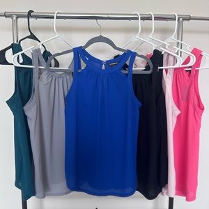 Collection 6 dressy tanks from Express!